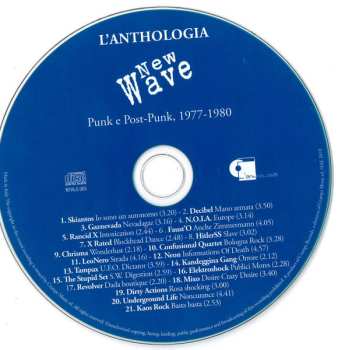 CD Various: L'Anthologia New Wave (Punk E Post-Punk, 1977-1980)