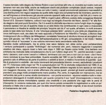 CD Various: L'Anthologia New Wave (Punk E Post-Punk, 1977-1980)