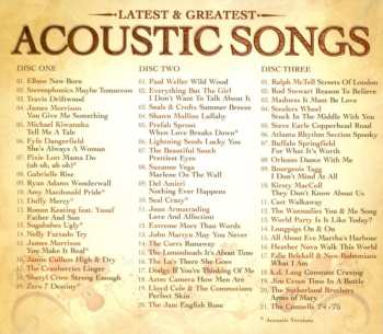 3CD/Doos Various: Latest & Greatest Acoustic Songs