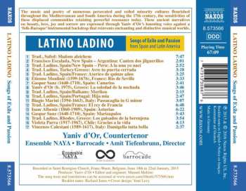 CD Various: Latino Ladino, Songs Of Exile And Passion