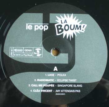 2LP Various: Le Pop - La Boum! - Les Chansons De La Nouvelle Scène Française