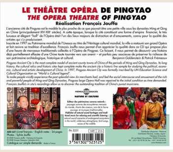 CD Various: Le Théâtre Opéra de Pingyao = The Opera Theatre Of Pingyao