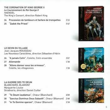 CD Various: Les Grandes Eaux De Versailles (Musiques Des Fêtes Royales)