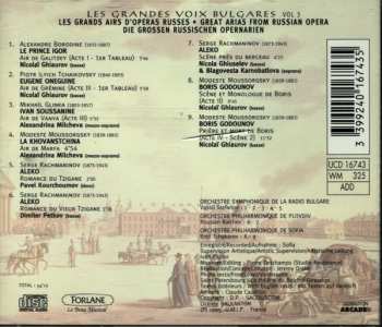 CD Various: Les Grandes Voix Bulgares Vol.3 - Les Grands Airs D´Opéras Russes
