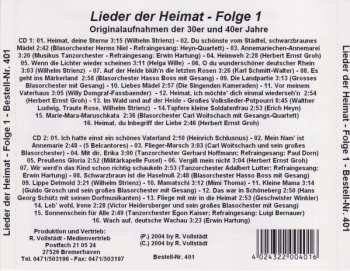 2CD Various: Lieder Der Heimat - Folge 1