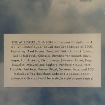 5LP/Doos Various: Lifesaver Compilation 4 - 21 (Dedicated To Andrew Weatherall) LTD