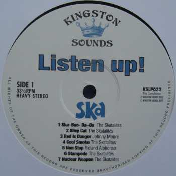 LP Various: Listen Up! Ska