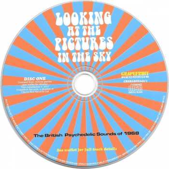 3CD/Doos Various: Looking At The Pictures In The Sky (The British Psychedelic Sounds Of 1968)