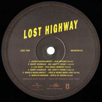 2LP Various: Lost Highway (Original Motion Picture Soundtrack)