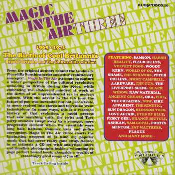 3CD/Doos Various: Magic In The Air Three (1965-1971 The Birth Of Cool Britannia)