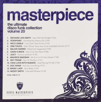 CD Various: Masterpiece Volume 20 - The Ultimate Disco Funk Collection