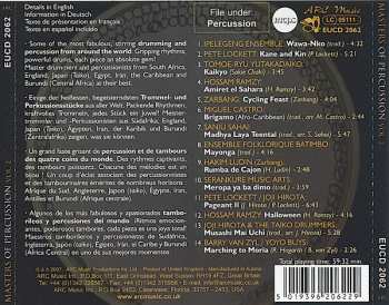 CD Various: Masters Of Percussion Vol. 2