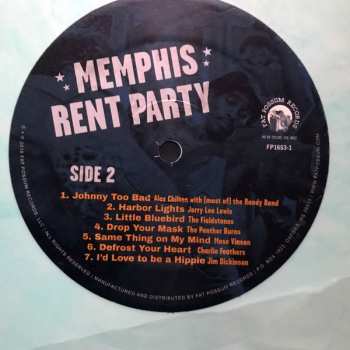 LP Various: Memphis Rent Party - The Blues, Rock, & Soul In Music's Hometown