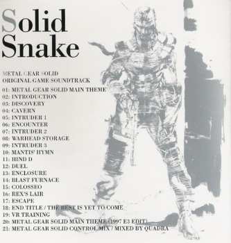 CD Various: Metal Gear Solid Original Game Soundtrack