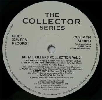 2LP Metal Killers Kollection Volume II