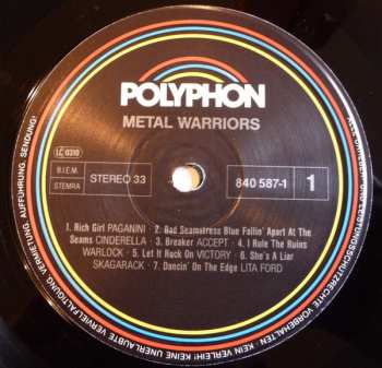 LP Various: Metal Warriors