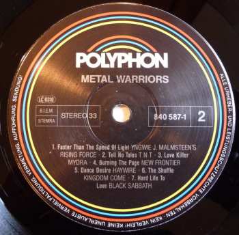 LP Various: Metal Warriors