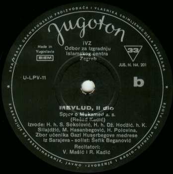 LP Various: Mevlud Spjev O Muhamed a.s. / The Poem Of Mohammad a.s. Mevlud