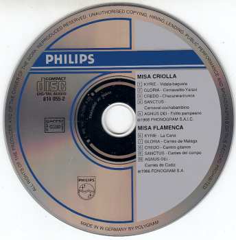 CD Various: Misa Criolla / Misa Flamenca