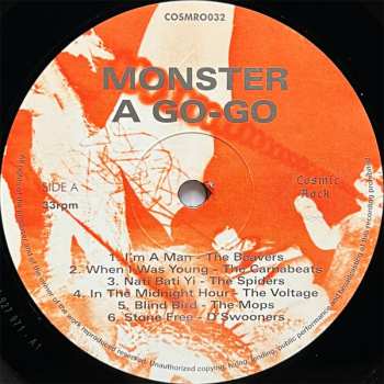 LP Various: Monster A Go-Go LTD