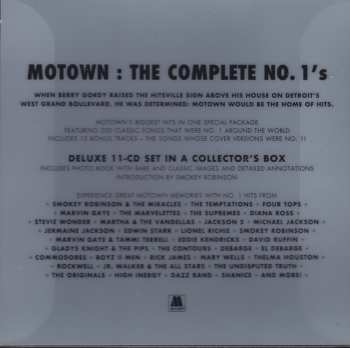 11CD/Doos Various: Motown: The Complete No. 1's LTD