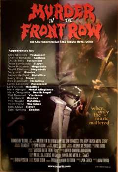 DVD Various: Murder In The Front Row: The San Francisco Bay Area Thrash Metal Story