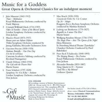 CD Various: Music For A Goddess