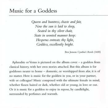 CD Various: Music For A Goddess