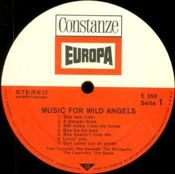 LP Various: Music For Wild Angels