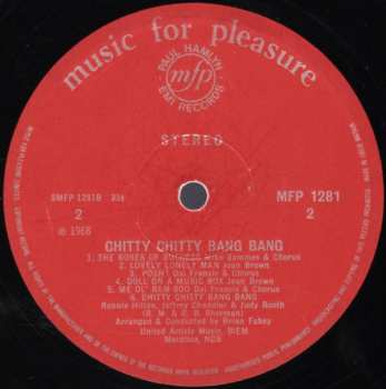 LP Various: Music From The Fabulous Film Of Ian Fleming's Chitty Chitty Bang Bang