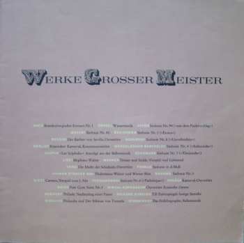 12LP/Doos Various: Werke Großer Meister LTD