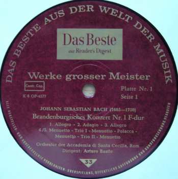 12LP/Doos Various: Werke Großer Meister LTD