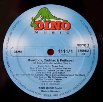2LP Various: Musicbox, Cadillac & Petticoat
