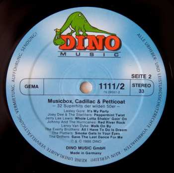 2LP Various: Musicbox, Cadillac & Petticoat