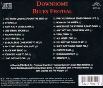 CD Various: National Downhome Blues Festival (Volume One)