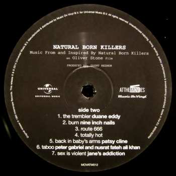 2LP Various: Natural Born Killers: A Soundtrack For An Oliver Stone Film