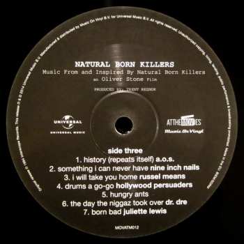 2LP Various: Natural Born Killers: A Soundtrack For An Oliver Stone Film