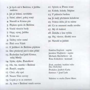 CD Various: Nejlepší České Vánoční Koledy - 30 Nejkrásnějších Klasických Koled