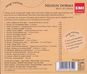 CD Various: Nessun Dorma - Best Of Opera