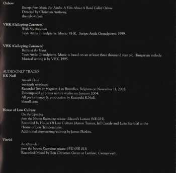 CD/DVD Various: Neurot Recordings I