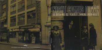 3CD/Doos Various: Night Comes Down: 60s British Mod, R&B, Freakbeat & Swinging London Nuggets