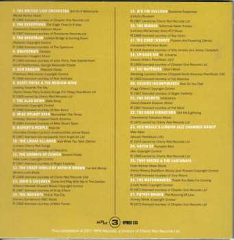 3CD/Doos Various: Night Comes Down: 60s British Mod, R&B, Freakbeat & Swinging London Nuggets