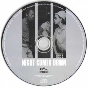 3CD/Doos Various: Night Comes Down: 60s British Mod, R&B, Freakbeat & Swinging London Nuggets