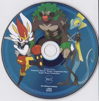 4CD Various: Nintendo Switch ポケットモンスター ソード・シールド+エキスパンションパス スーパーミュージック・コレクション = Nintendo Switch Pokémon Sword・Shield + Expansion Pass Super Music Collection