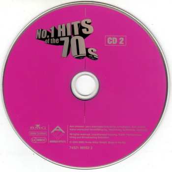 3CD/Doos Various: No. 1 Hits Of The 70s