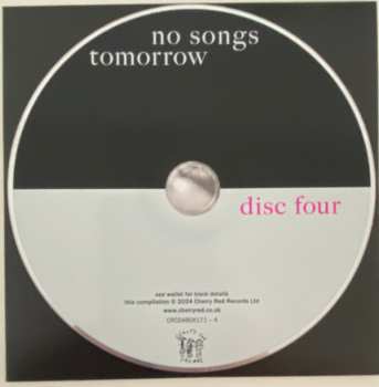 4CD Various: No Songs Tomorrow: Darkwave, Ethereal Rock And Coldwave 1981 – 1990
