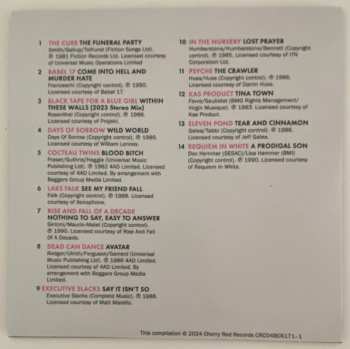4CD Various: No Songs Tomorrow: Darkwave, Ethereal Rock And Coldwave 1981 – 1990