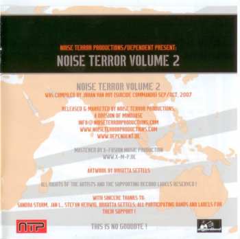CD Various: Noise Terror 2 - World Wide Electronics