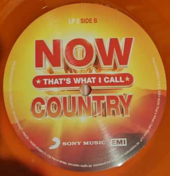 3LP Various: Now That's What I Call Country CLR