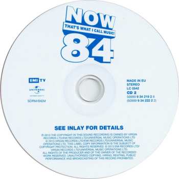 2CD Various: Now That's What I Call Music! 84